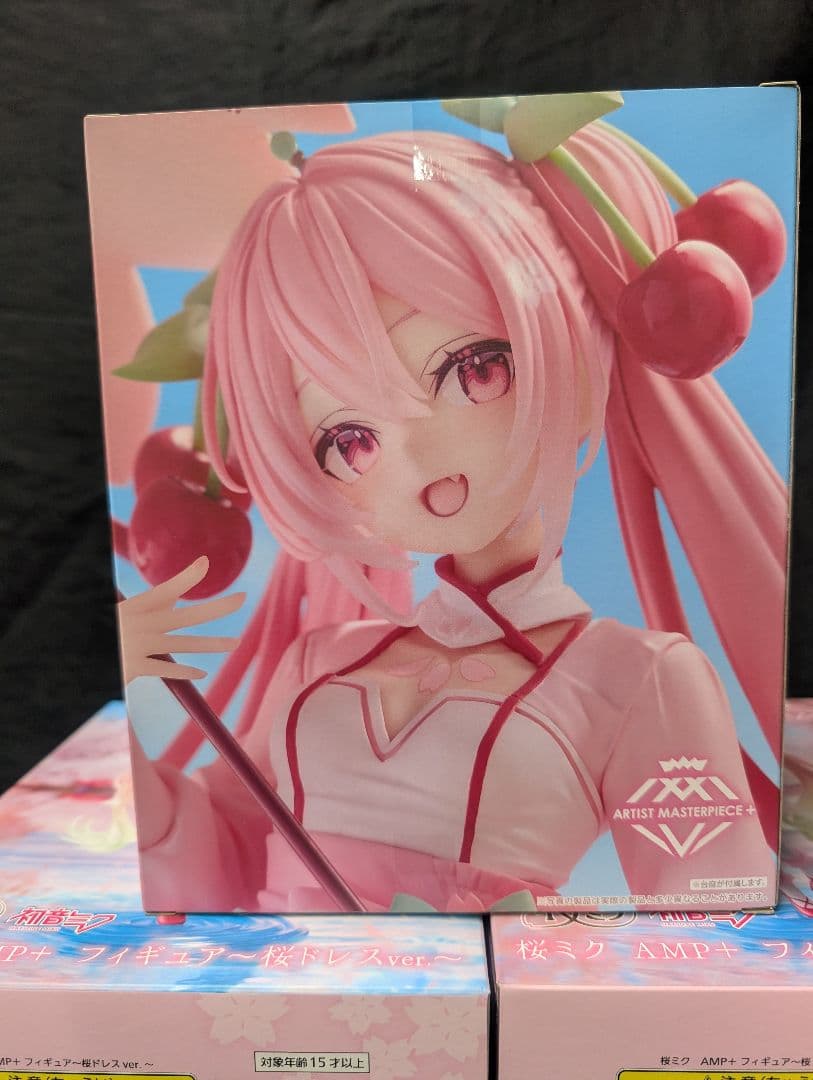初音ミク『桜ミク』AMP＋〜桜ドレスver.〜 全１２点SET【新品/未開封品】