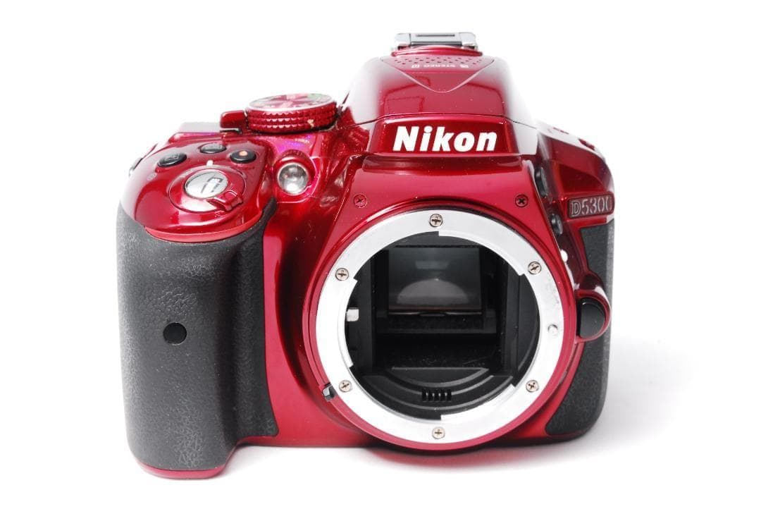 Nikon D5300 万能広角望遠レンズセット 人気のレッド Wi-Fi転送