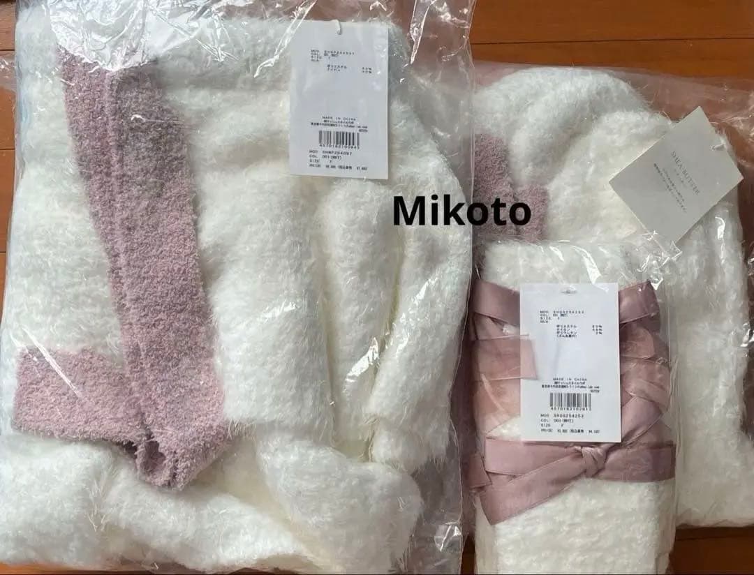 SNIDEL  ニットパーカー＆スカショーパン＆ソックス