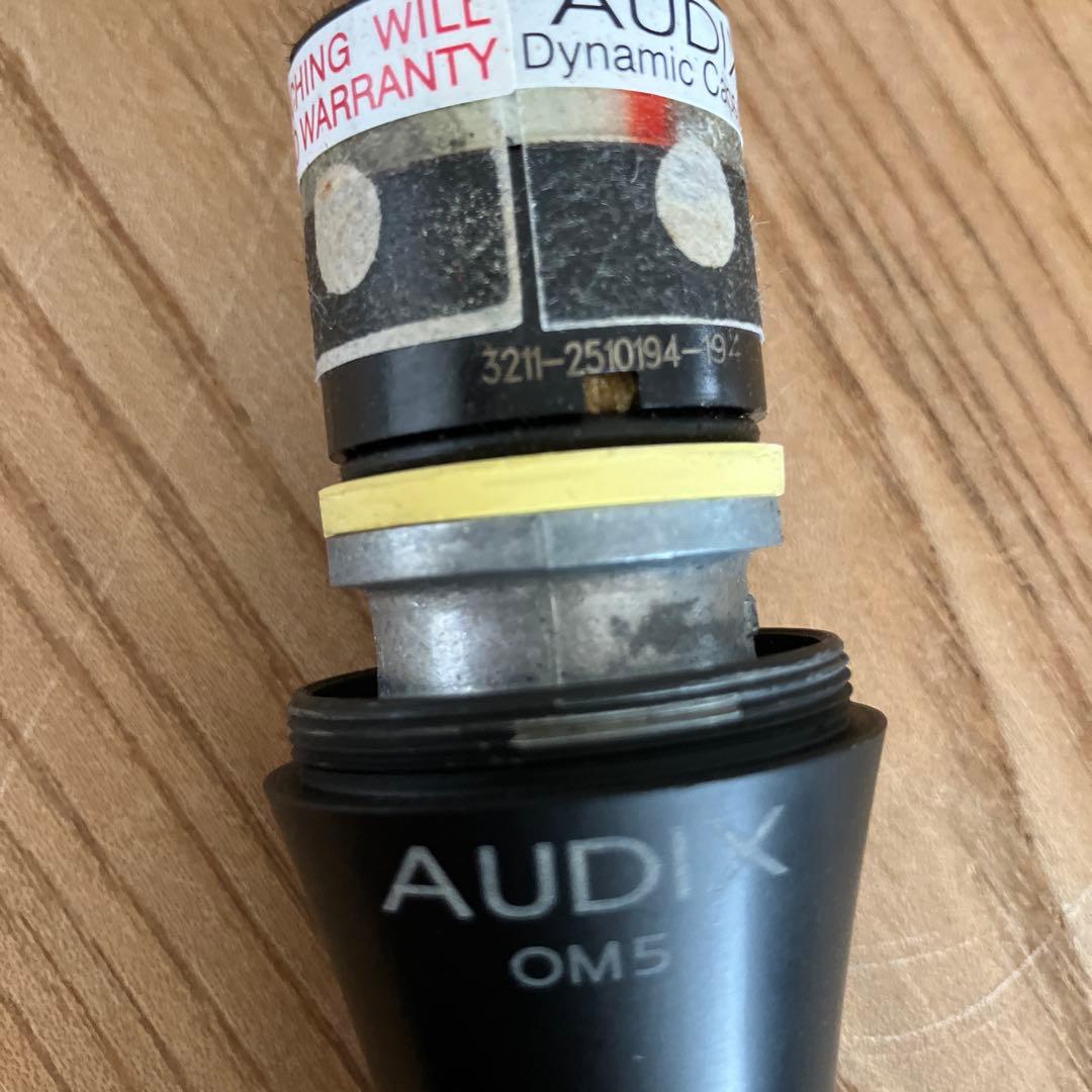 AUDIX OM-5 比較的綺麗です　ダイナミックマイク