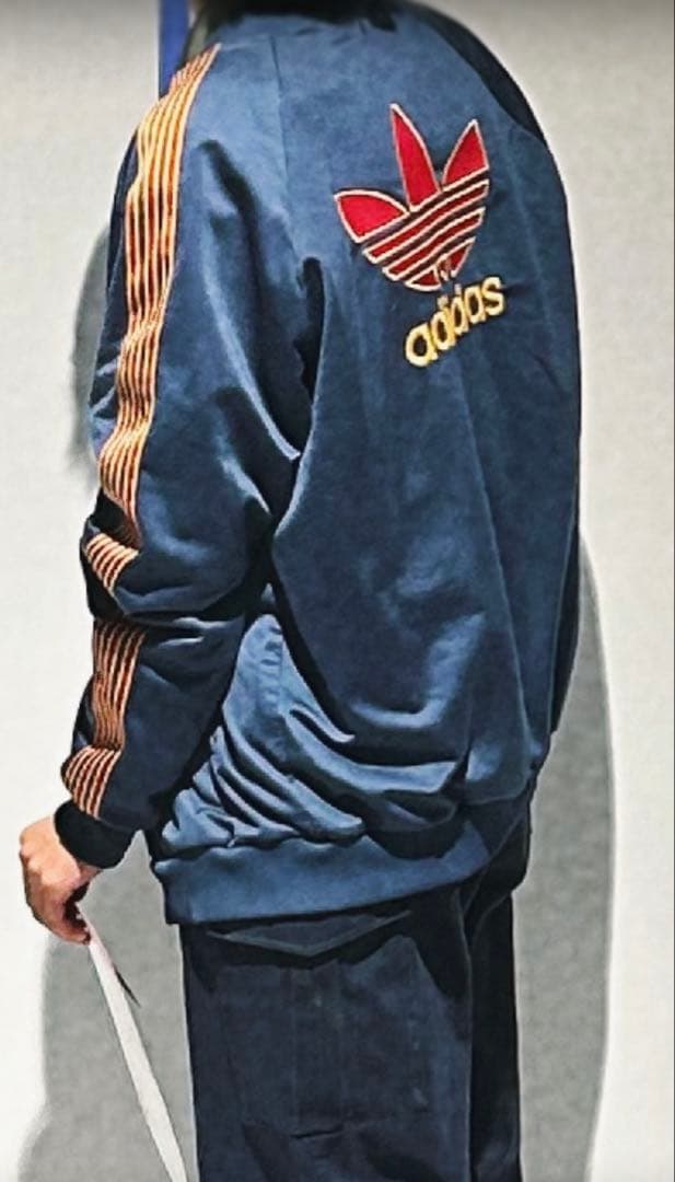 【超希少】 80s 90s adidas ATPトラックジャージ 良配色