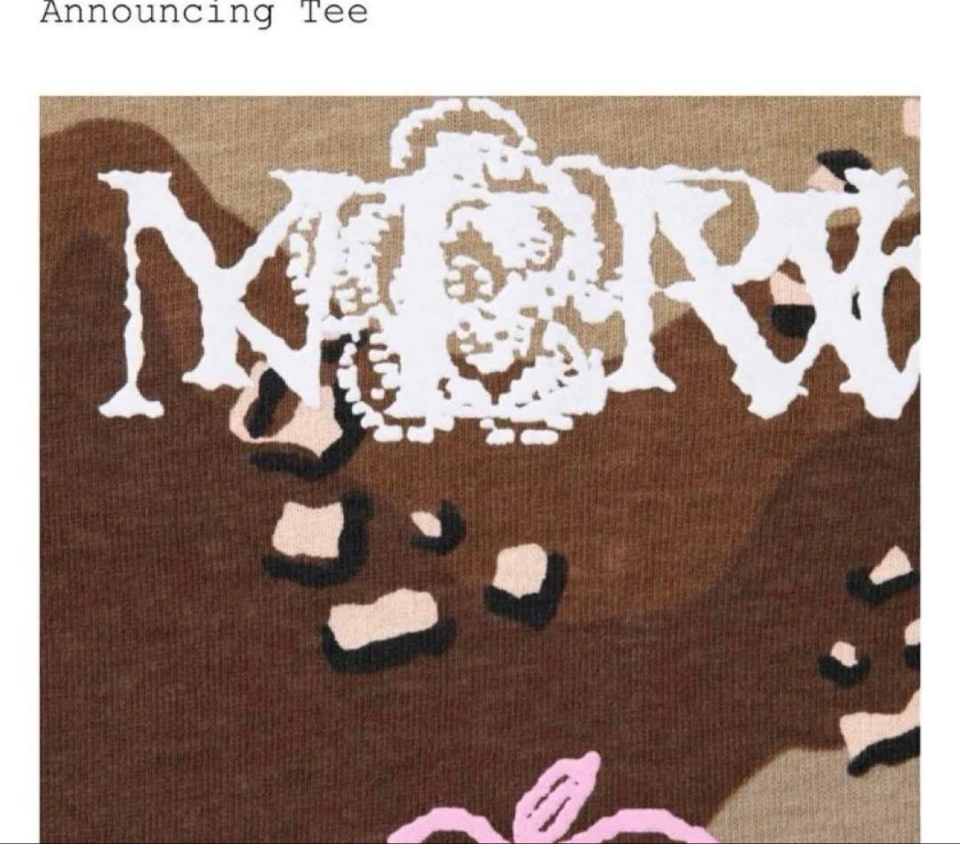 トップス Supreme Announcing Tee Chocolate Camo M