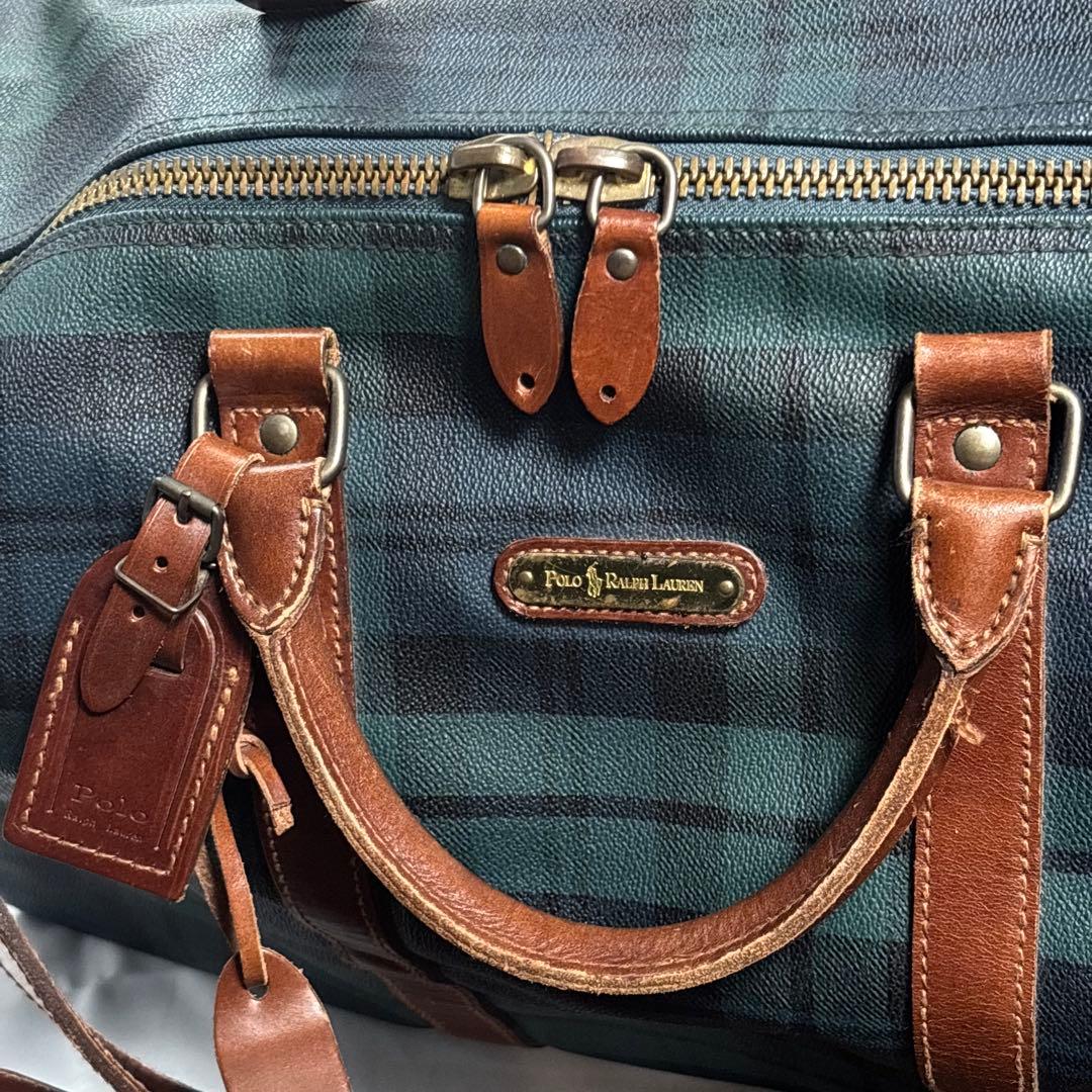 ポロラルフローレン ボストン ショルダー 2WAY クラッチバッグ付き 55cm