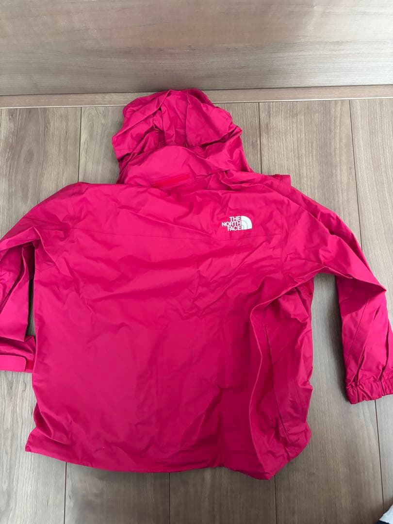 【The North Face:未使用品】レインウェア上下セット110size