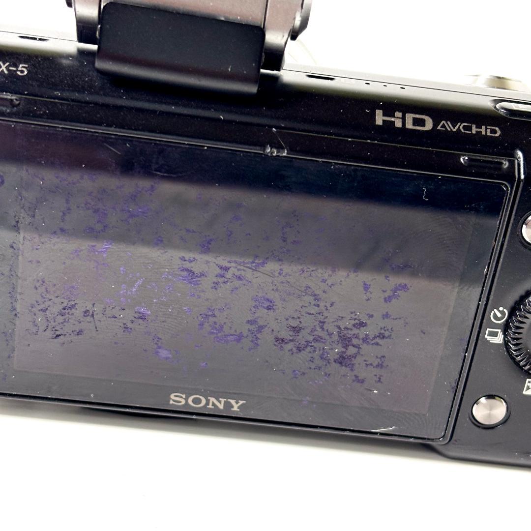 SONY ミラーレス一眼 α NEX-5 ブラック ミラーレス レンズ