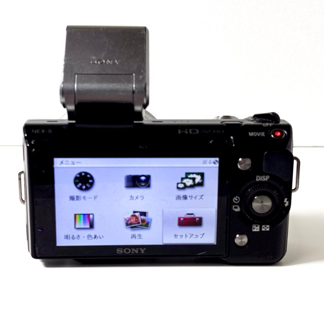 SONY ミラーレス一眼 α NEX-5 ブラック ミラーレス レンズ