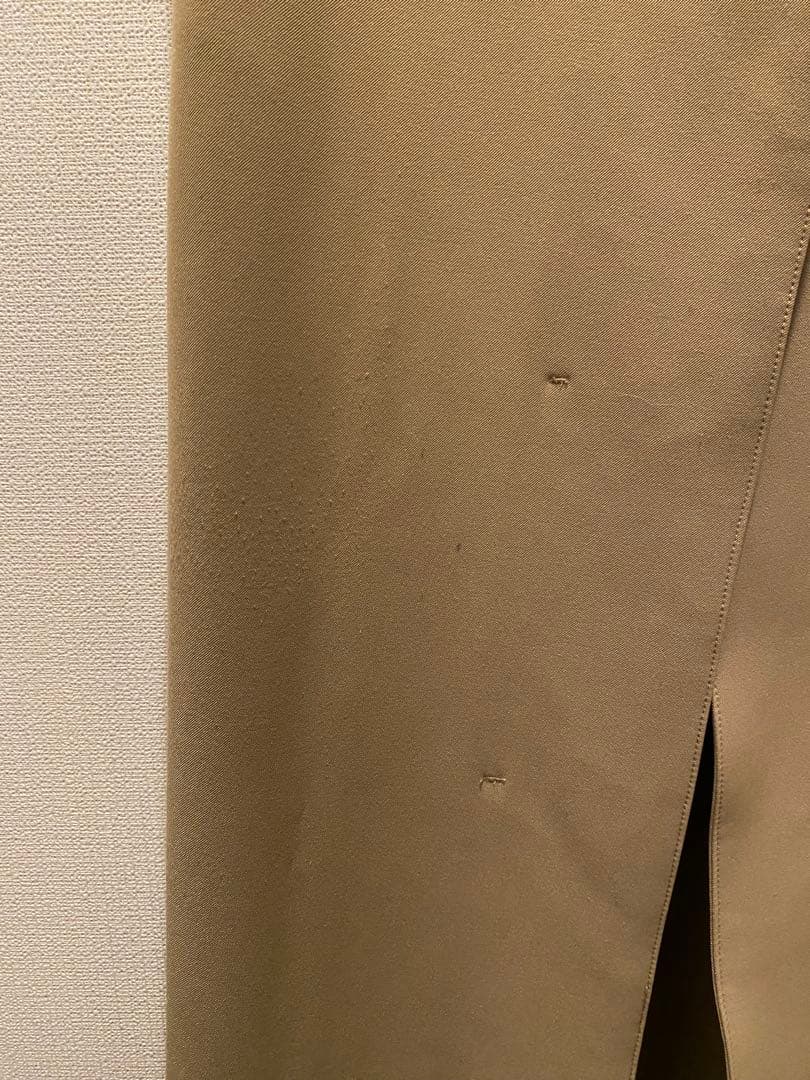 anuans トレンチロングワンピース