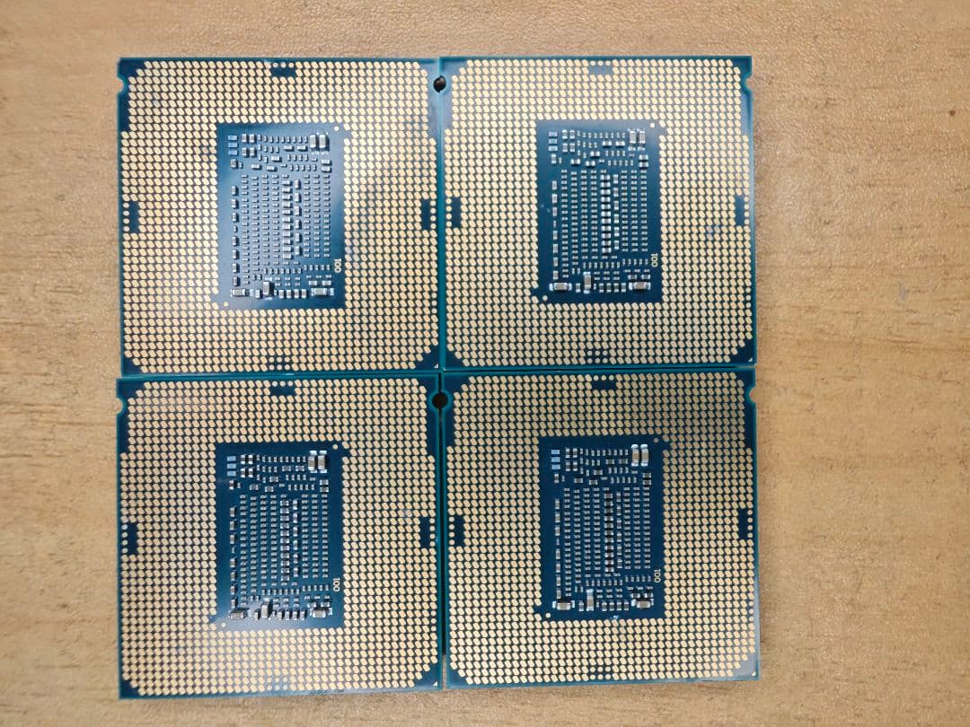 m*o様 Intel Core i5-9500 CPU 6コア 4枚セット