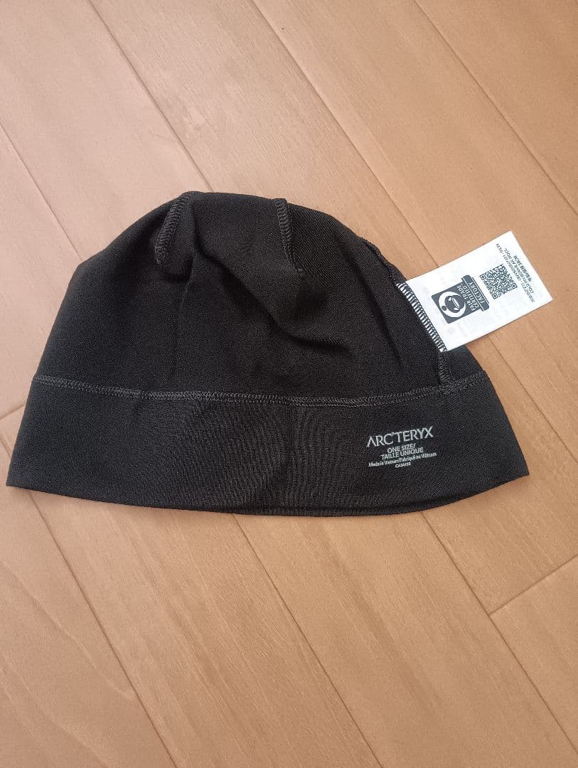 Arcteryx LEAF Cold WX beanie AR Wool 黒