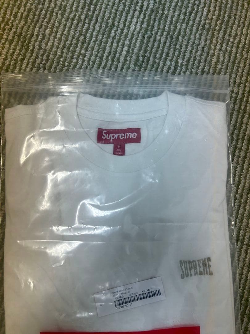 トップス Supreme Warm Up Washed S/S Top \"White\"
