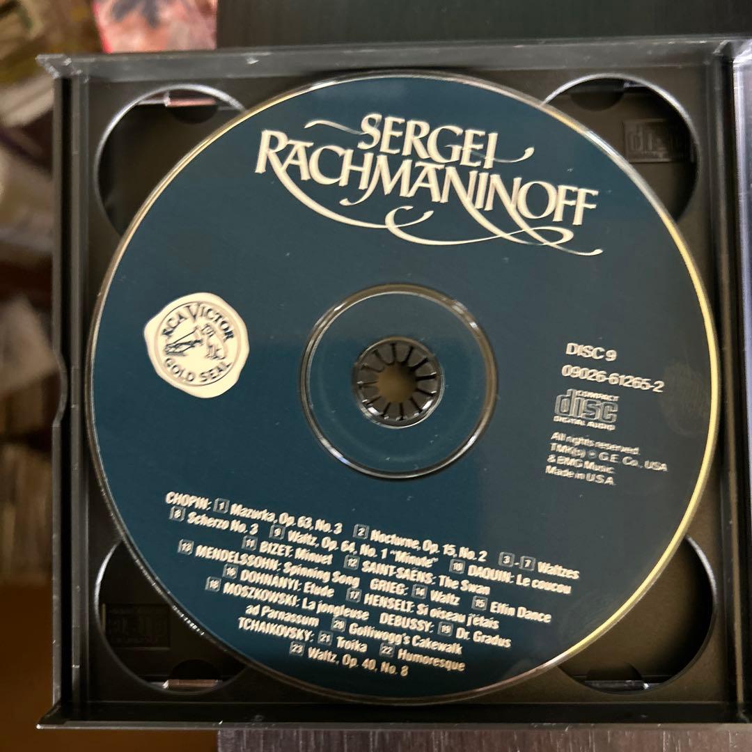 SERGEI RACHMANINOFF The Complete 10枚組