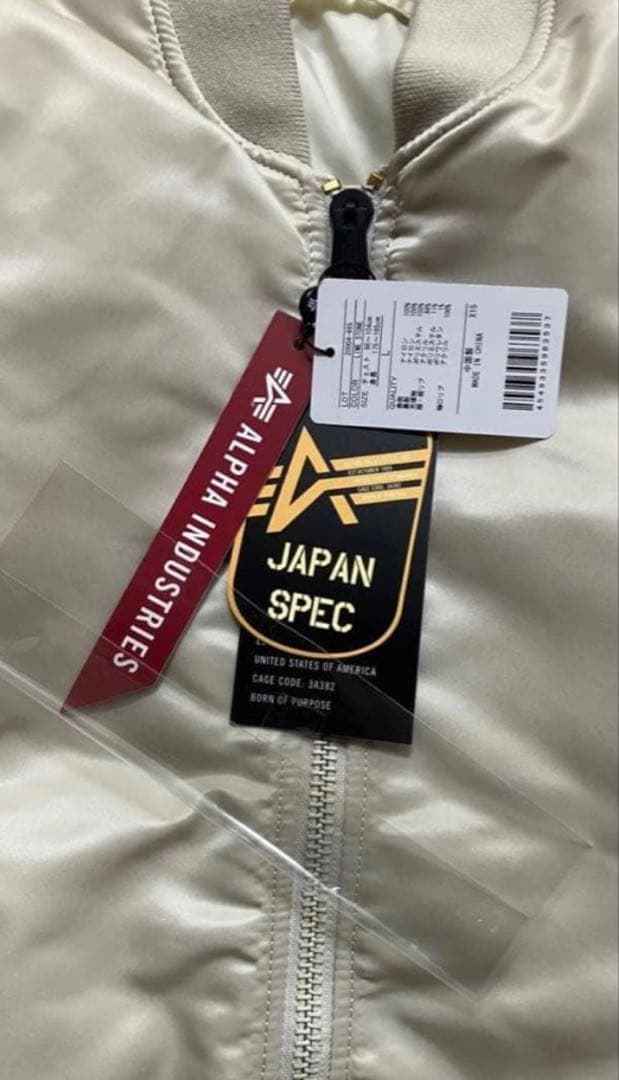 ALPHA INDUSTRIES MA-1 ［新品］JAPANFIT