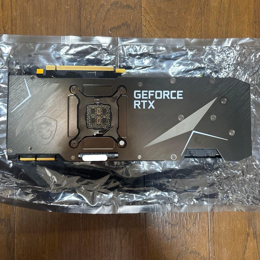 ①MSI GeForce RTX 3090 VENTUS 3X 24G OC