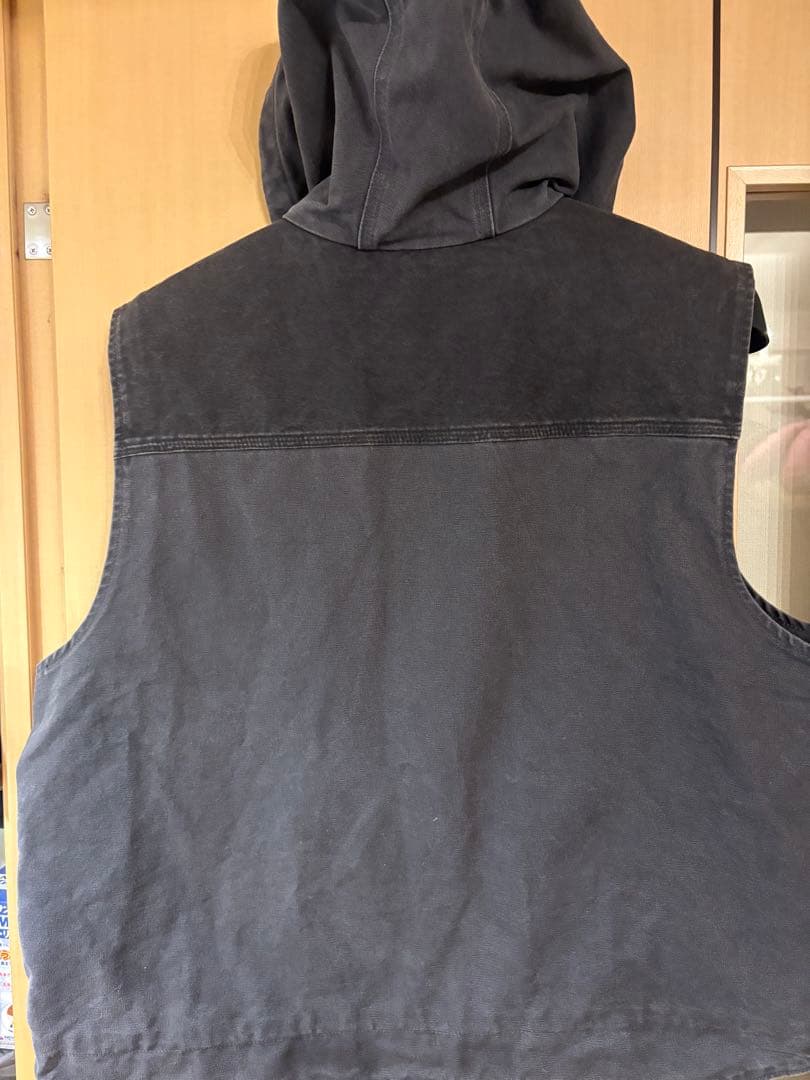 Carhartt フード付きベスト 2XL グレー
