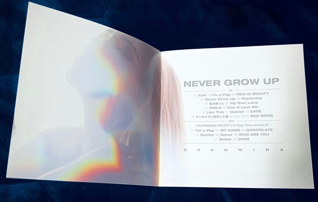 【初回限定盤】ちゃんみな / NEVER GROW UP / CD+DVD
