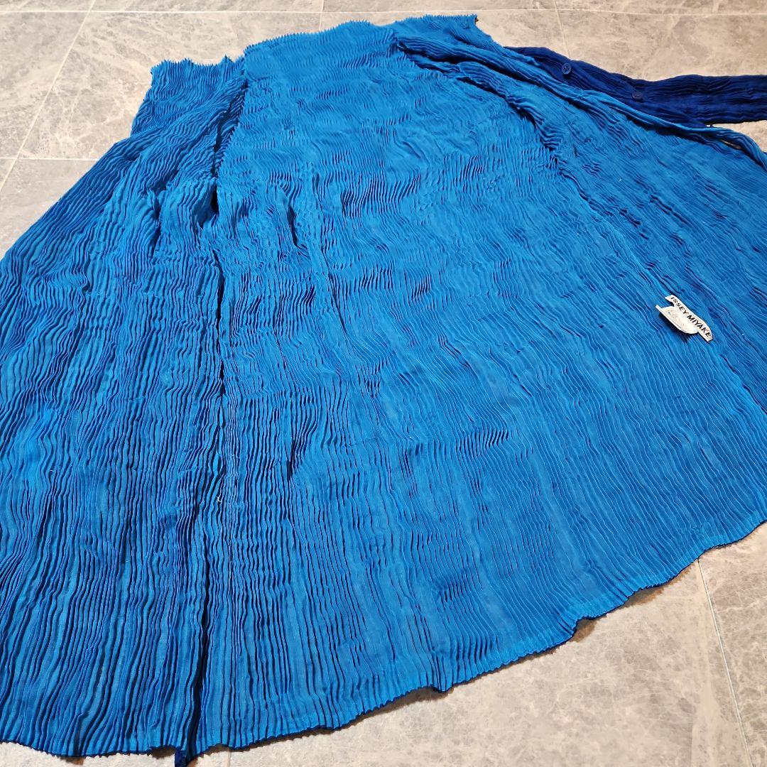 ISSEY MIYAKE プリーツ リバーシブル カーディガン