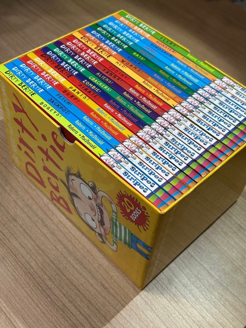 英語洋書Dirty Bertie 20冊　BOXセット