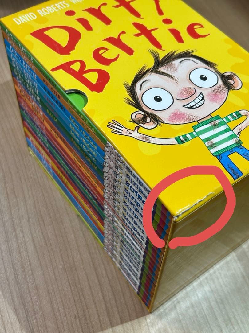 英語洋書Dirty Bertie 20冊　BOXセット