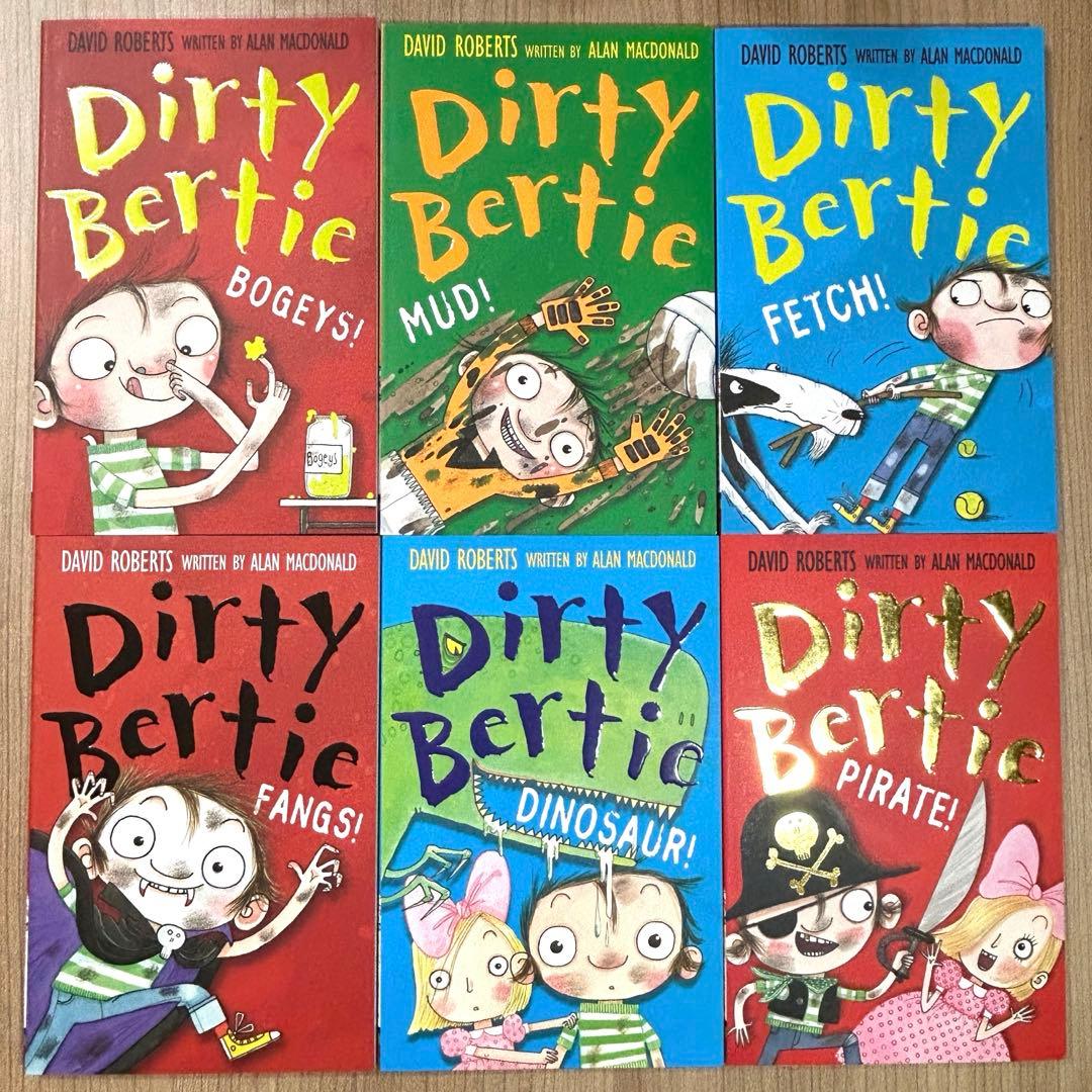 英語洋書Dirty Bertie 20冊　BOXセット