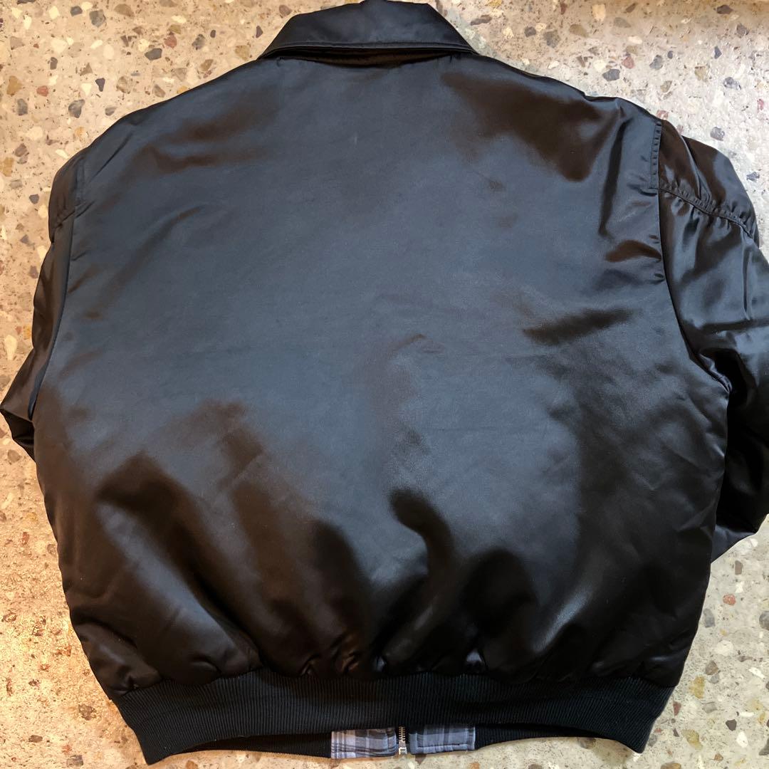 ジャケット・アウター HUF CLOTHIERS REVERSEBLE FLIGHT JACKET S