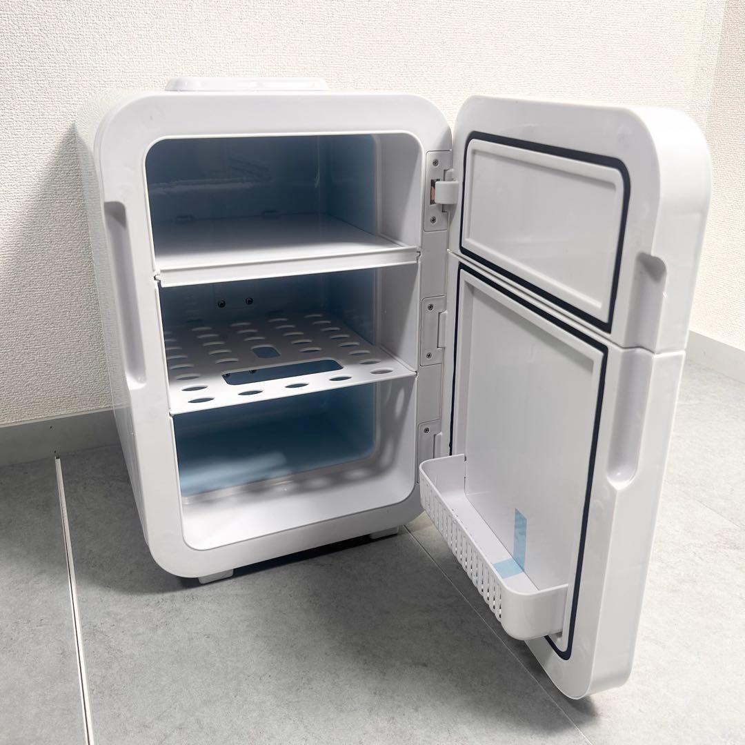 【美品】小型 20L ミニ冷蔵庫 LCD温度表示 ペルチェ式