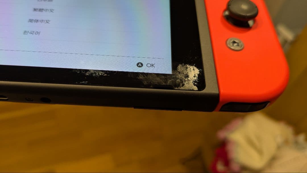 d*7様 Nintendo Switch 本体（傷あり）
