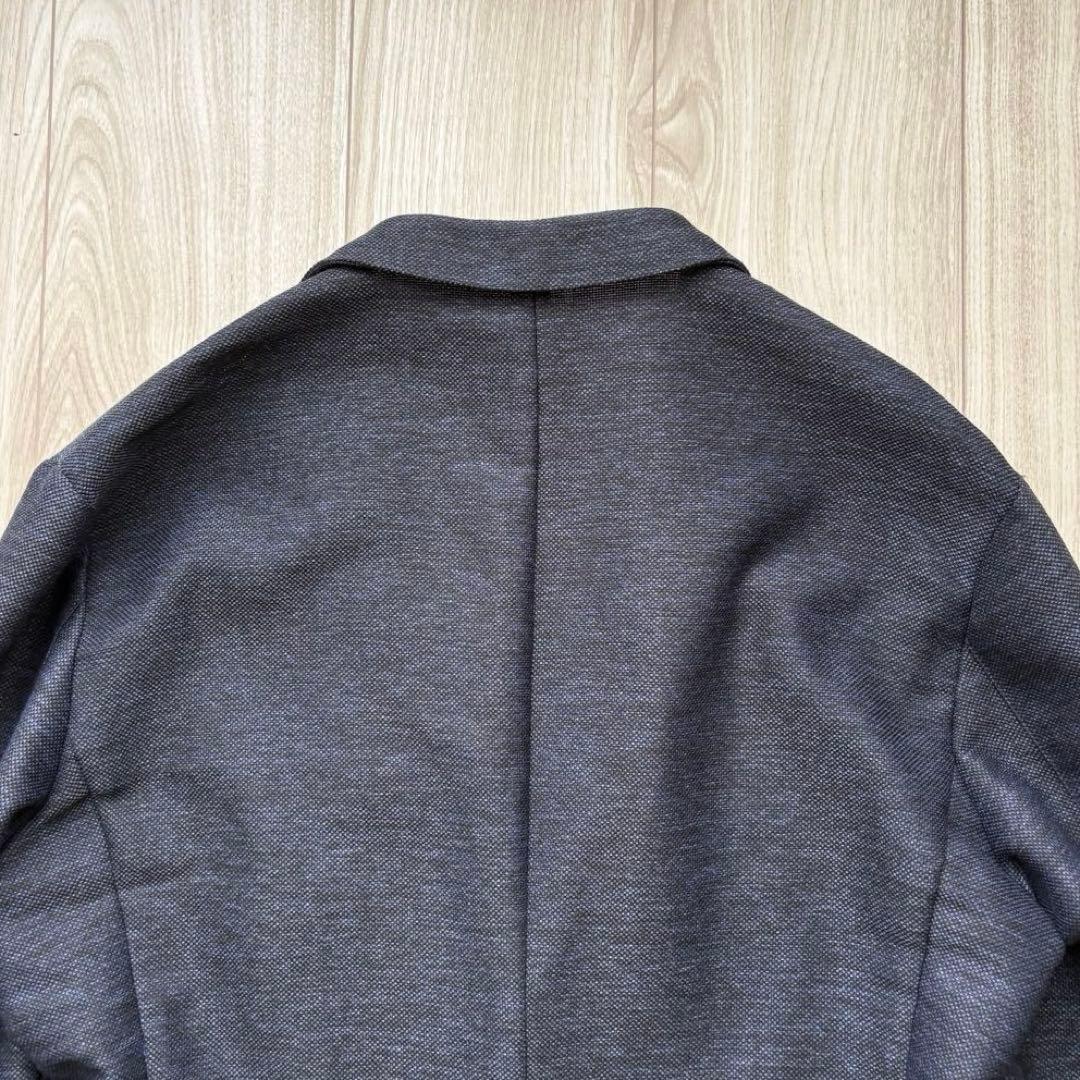【極美品】ムッシュニコル アンコンジャケット ネイビー 50 XL 薄手 春夏