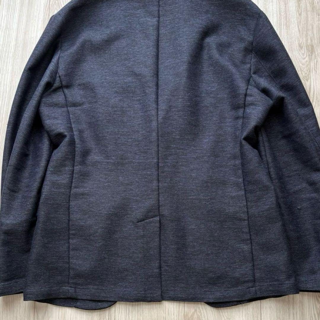 【極美品】ムッシュニコル アンコンジャケット ネイビー 50 XL 薄手 春夏