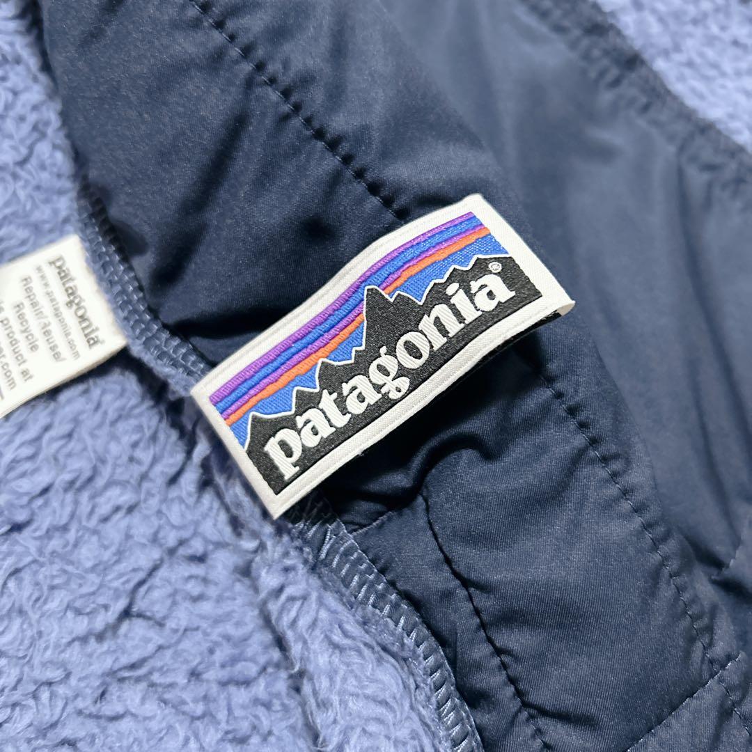 美品✨ パタゴニア patagonia ロスガトスカーディガン ボア XL 青
