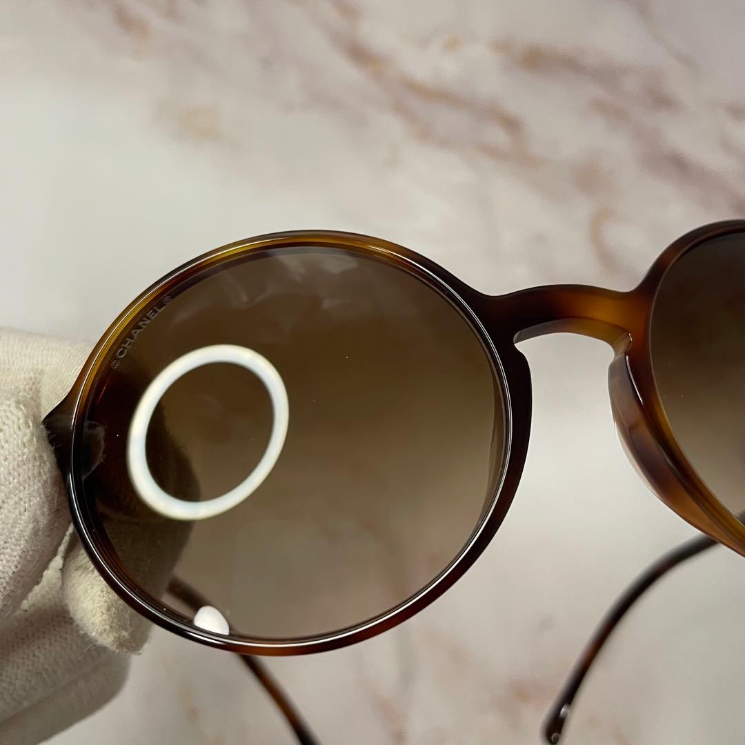 CHANEL シャネル ラウンド Y2K アンティーク サングラス ケース付き