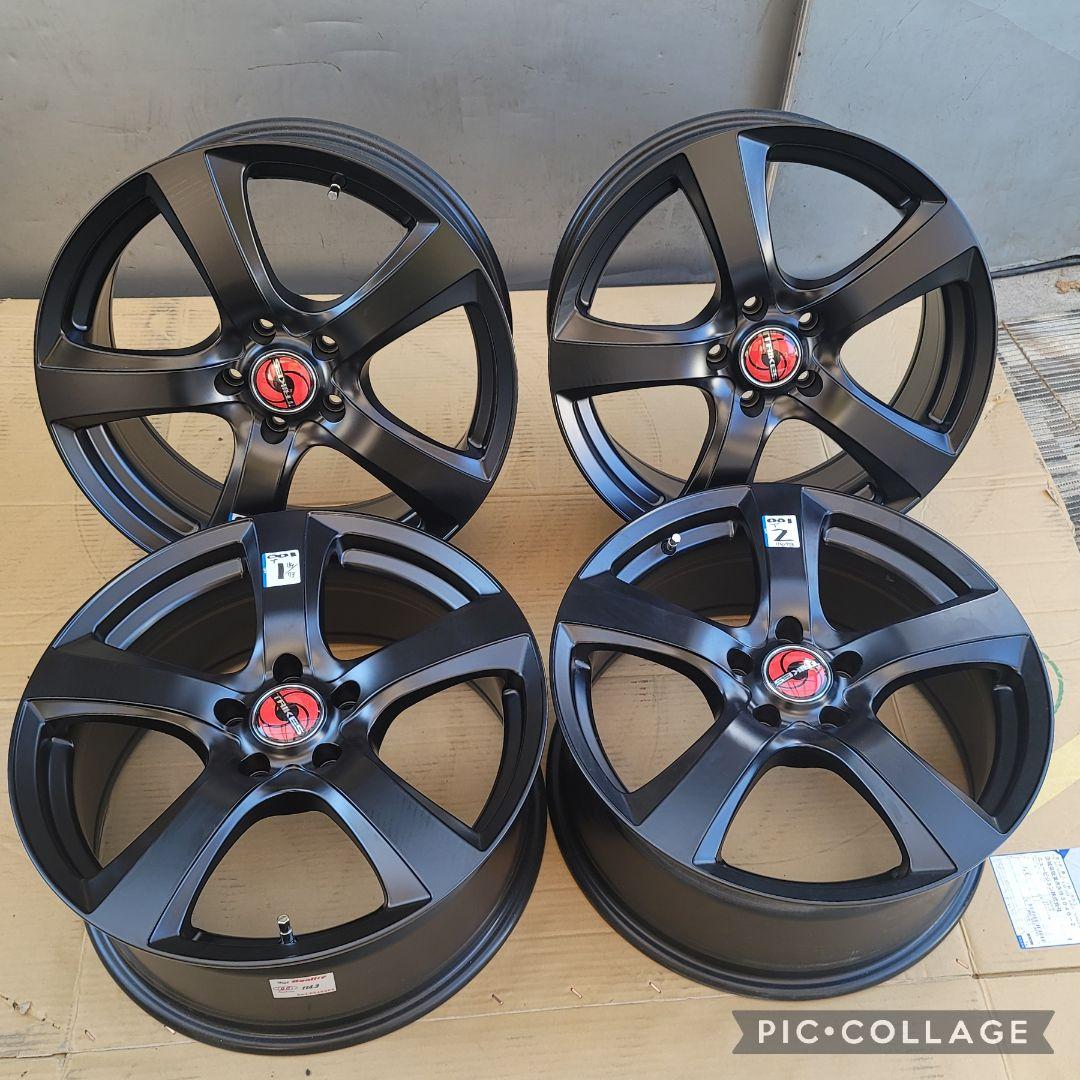 美品! 新品アルミホイールTRIKES　18インチ 8J+45 5H 114.3