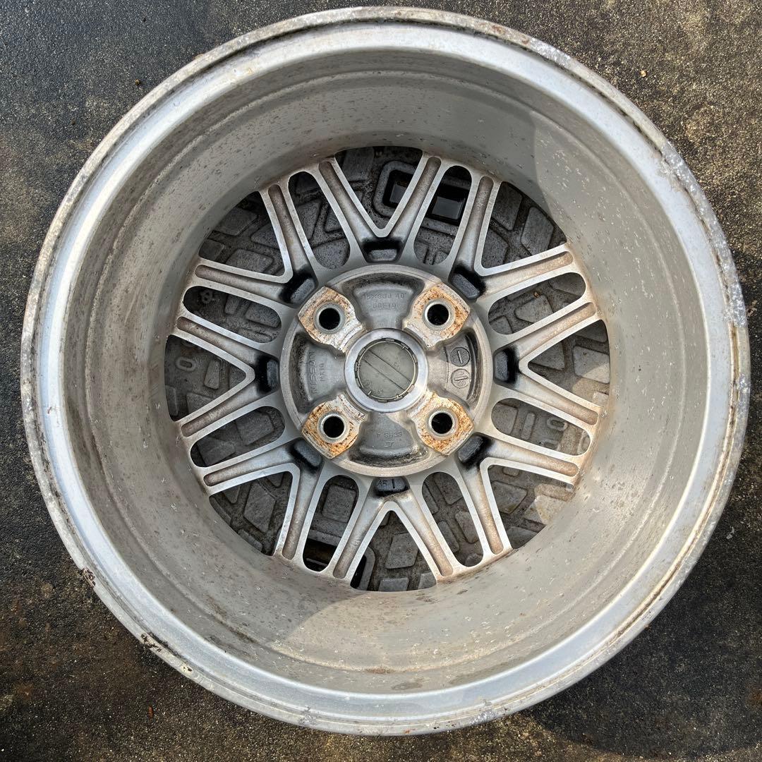 180SX後期 純正ホイール 15インチ6J 4穴 4本セット