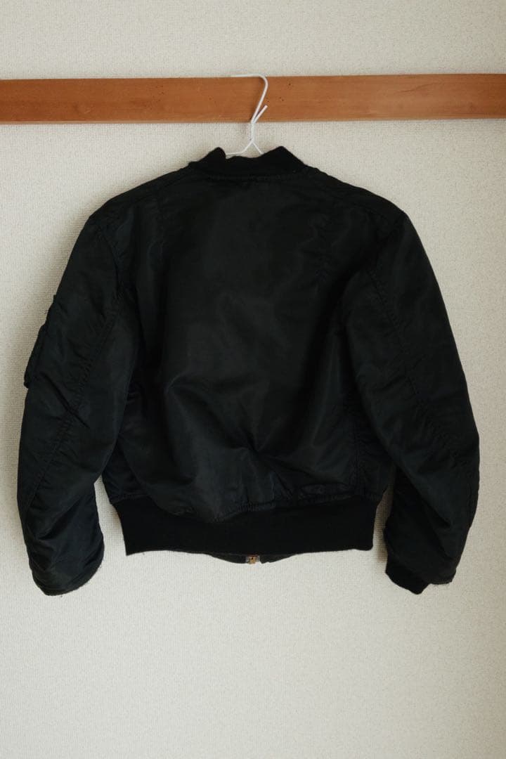 セ*マ様 70〜80s ALPHA INDUSTRIES MA-1 USA製　黒