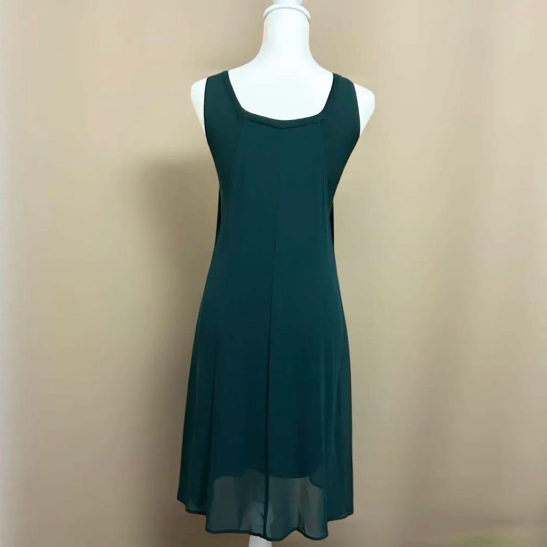 美品 シビラ シフォンワンピース セットアップ ボレロ付き フォーマル M