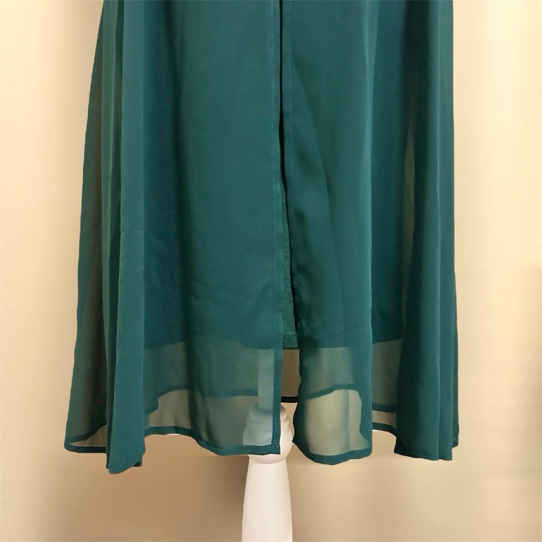 美品 シビラ シフォンワンピース セットアップ ボレロ付き フォーマル M