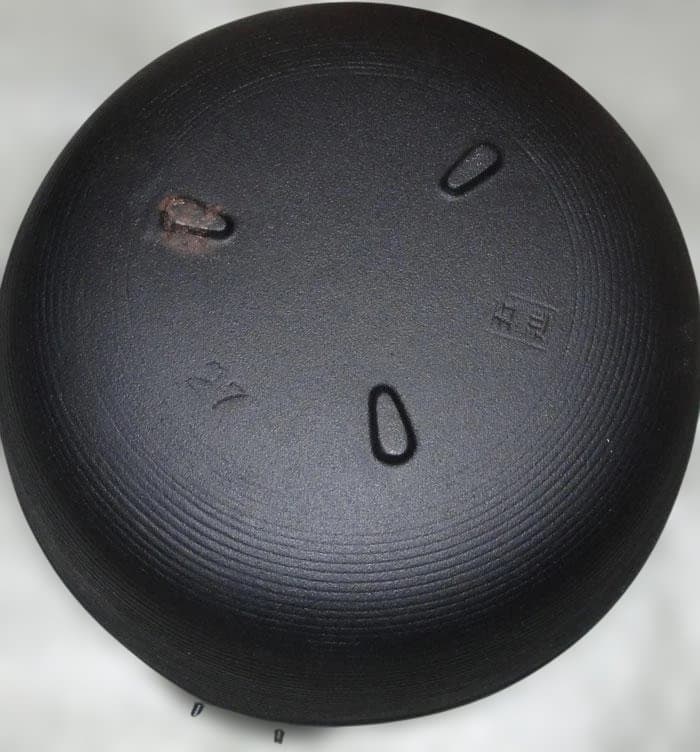 未使用　田舎鍋 / いろり鍋　囲炉裏鍋　五進 /みちのく鉄器 　 27cm