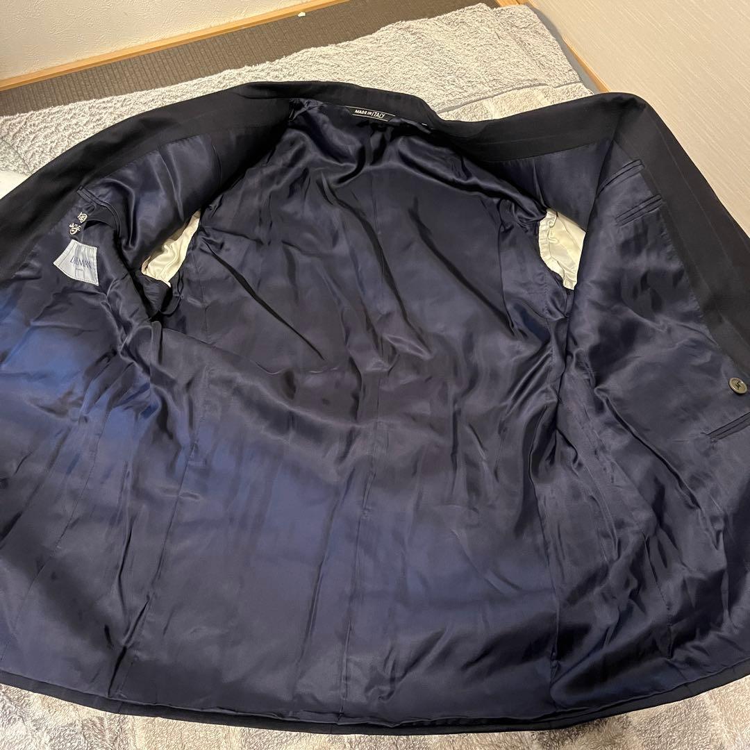 高級　ロロピアーナ　LARUSMIANI ダブル　テーラードジャケット　名入り