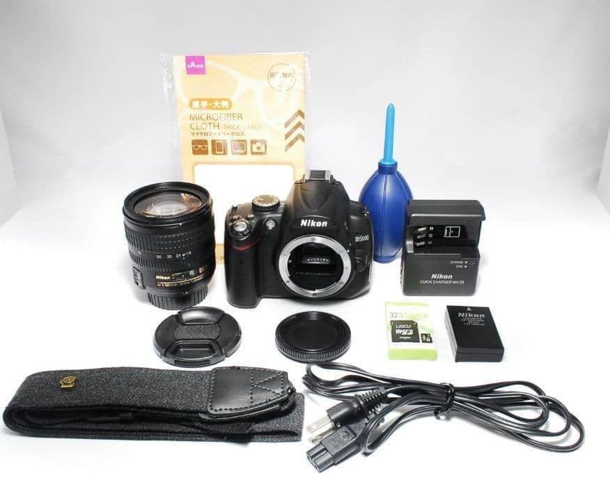 ♥自撮りもOK♥Nikon D5000♥可動液晶 かんたん操作