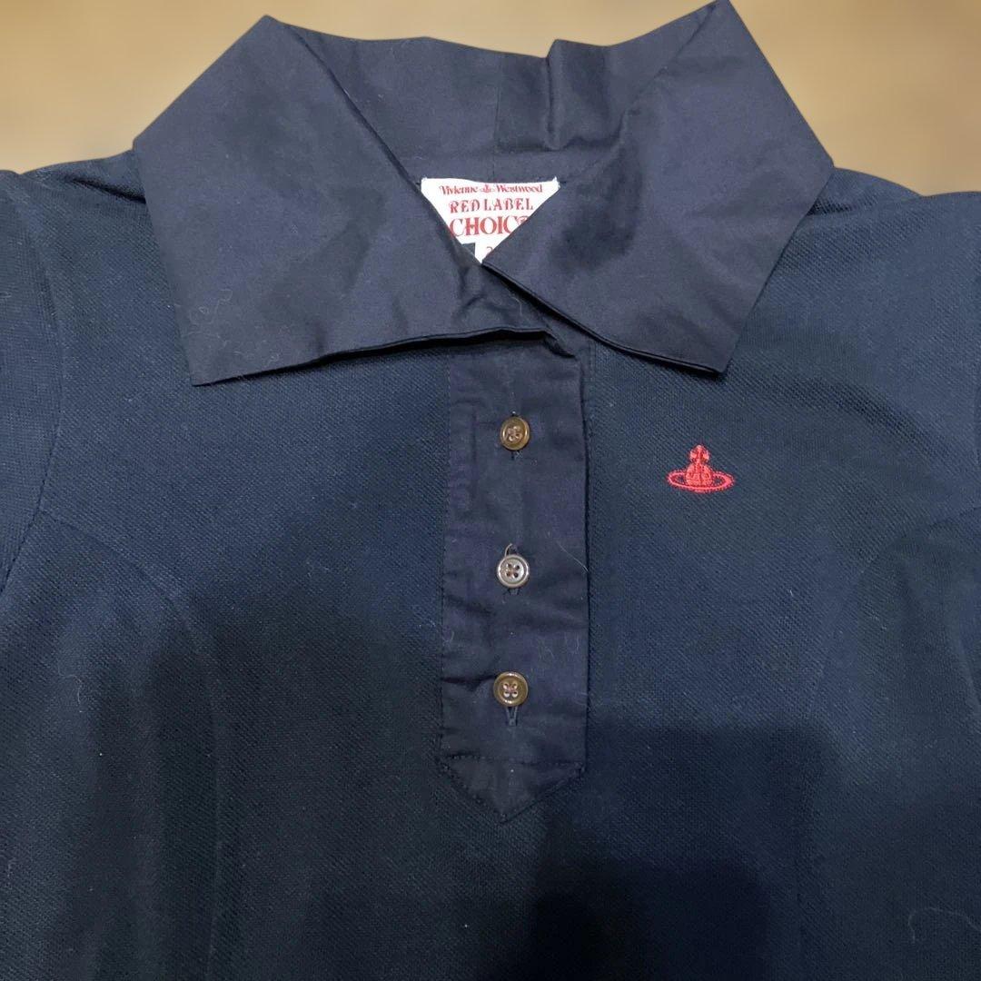 vivienne westwood ポロシャツ風ワンピース半袖