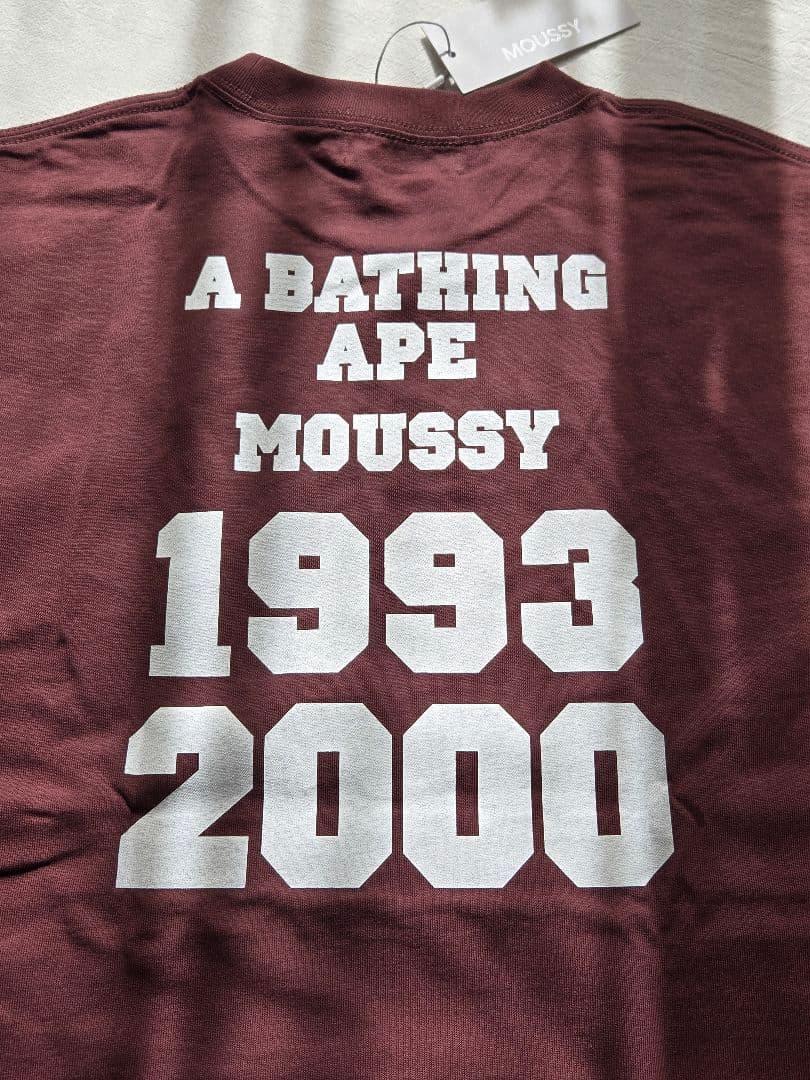 moussy APE コラボTシャツ