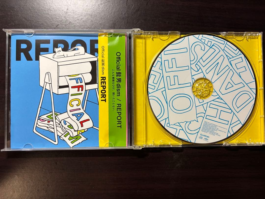 た*し様 【メンバー直筆サイン入り】ヒゲダンCD REPORT