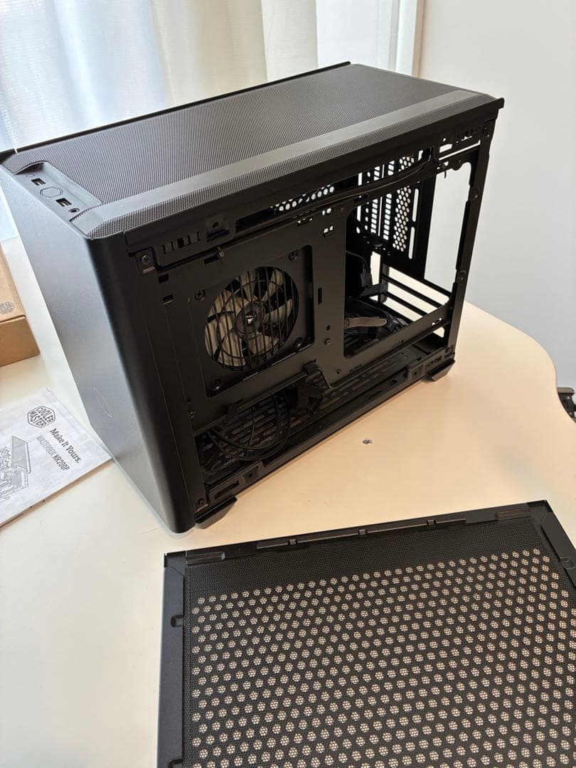 送料込 小さいPCケース NR200P + コルセア450w電源