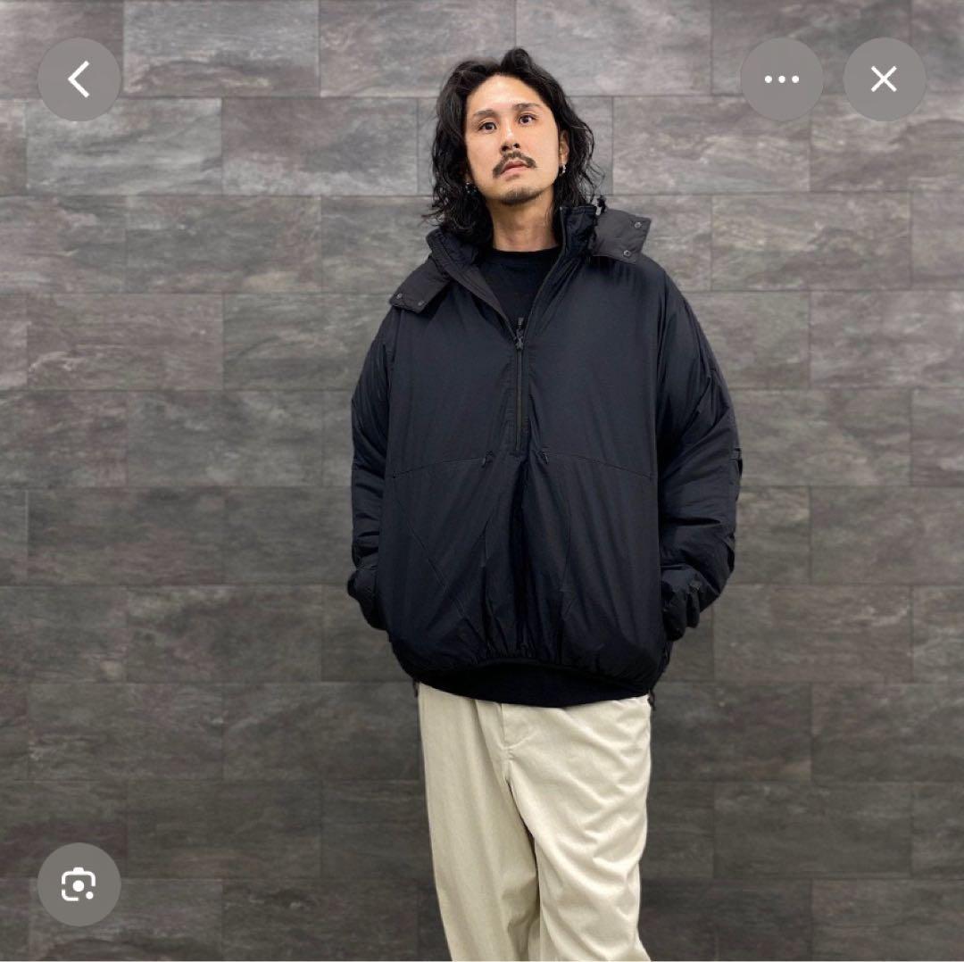 SALE‼︎DAIWAPIER39 PULLOVERPUFFJACKETブラック