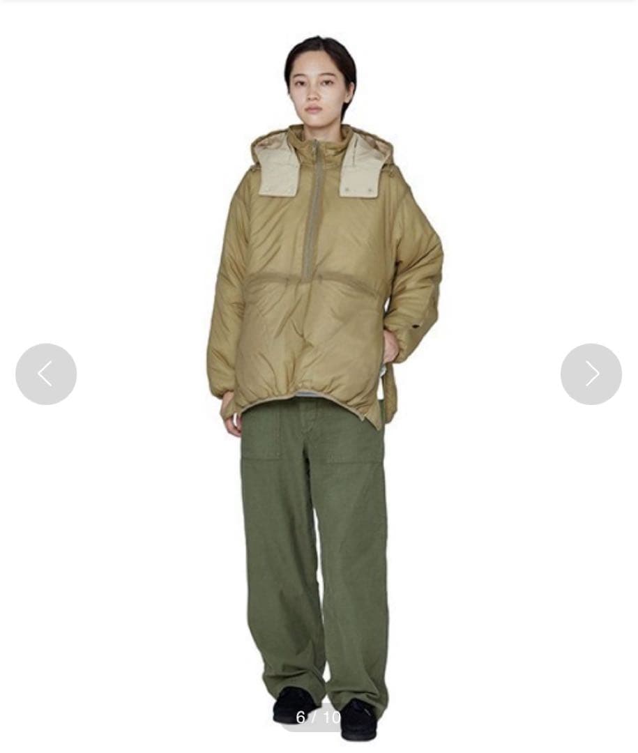 SALE‼︎DAIWAPIER39 PULLOVERPUFFJACKETブラック