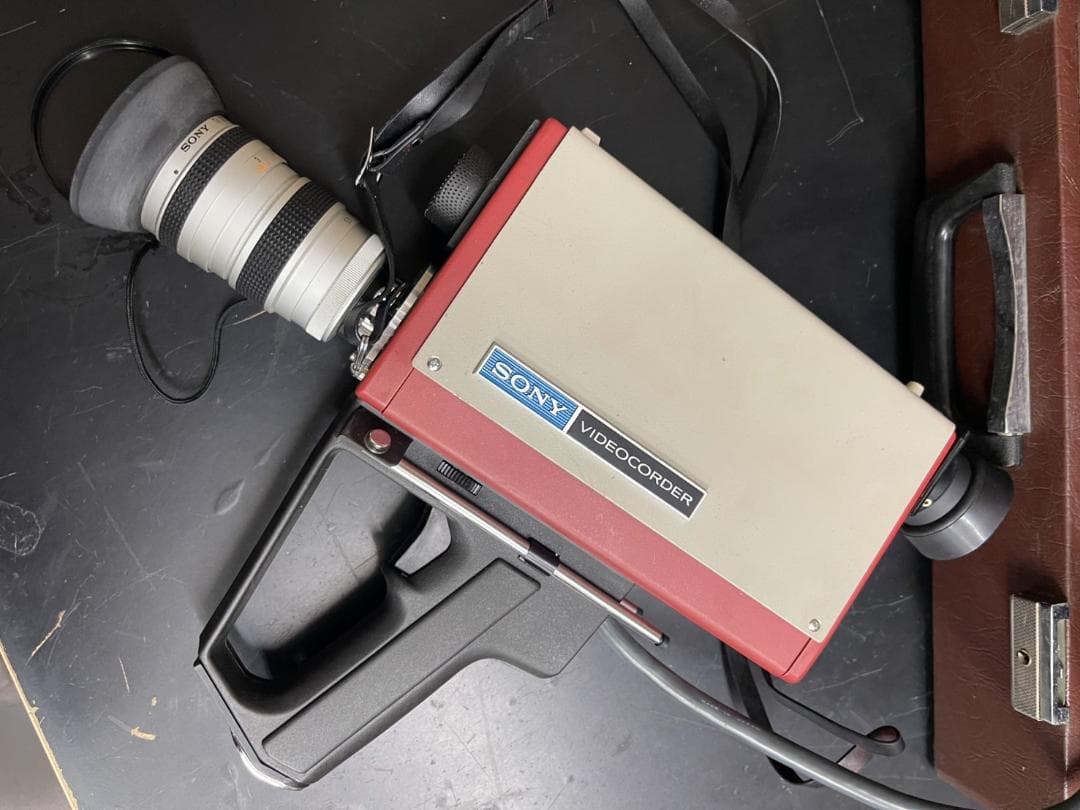 SONY AVC-3500 ビデオカメラ　昭和レトロ 希少品