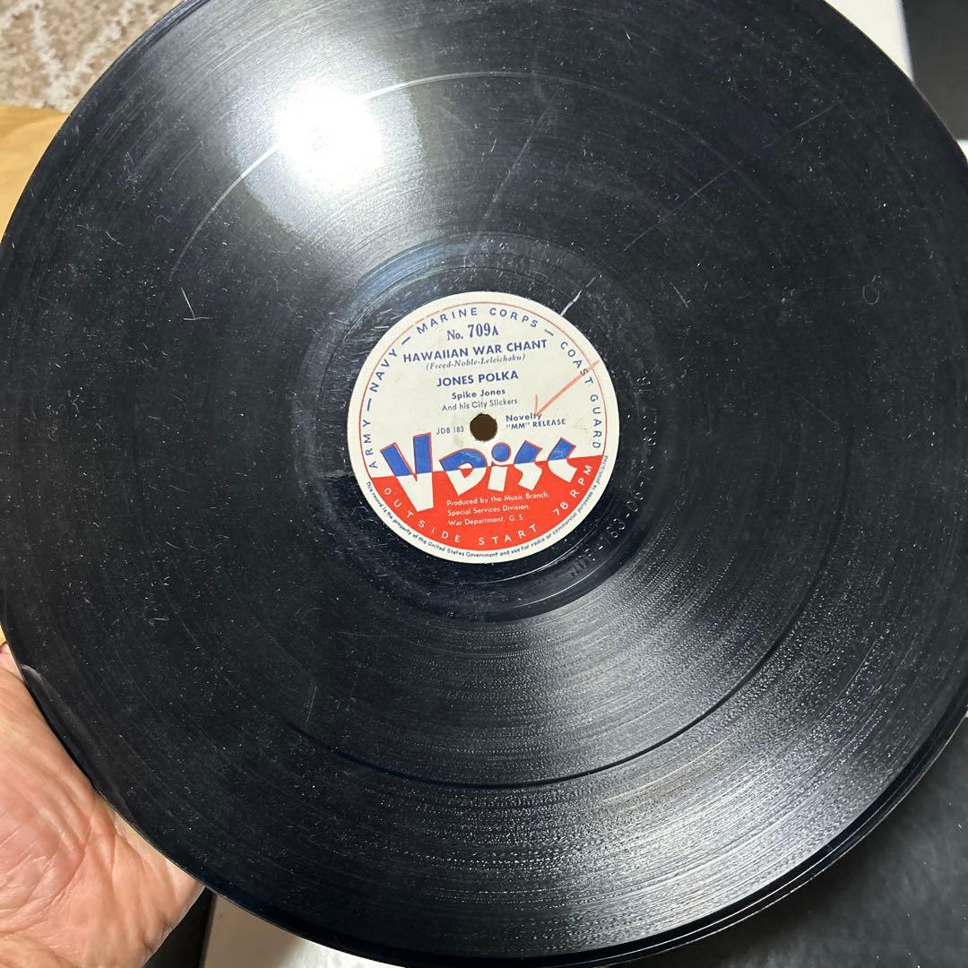 ②ジャズのV-Disc 6枚セット！SPレコード、SP盤、戦時中