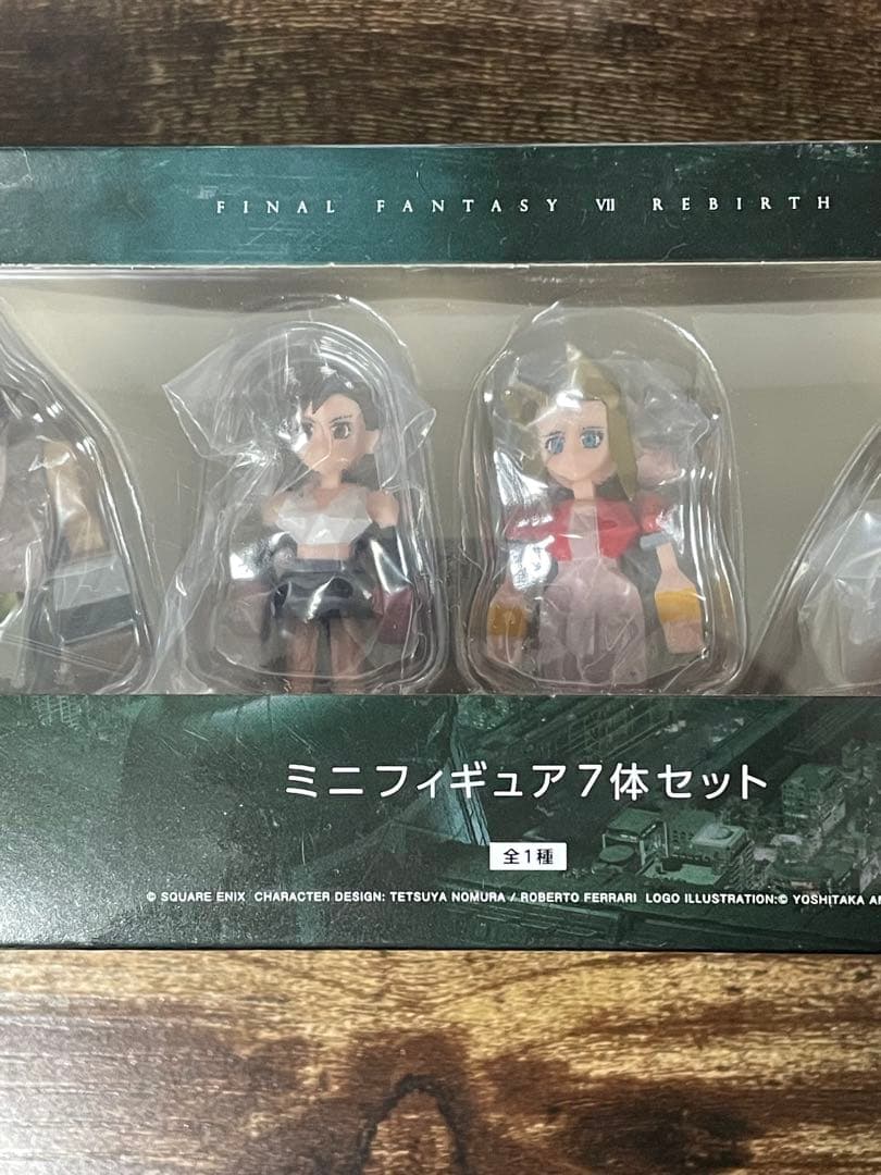 ファイナルファンタジー7 リバース　発売記念くじ　D賞　ミニフィギュア7体セット