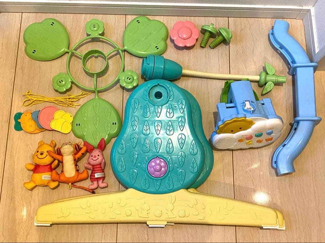【完品】えらべる回転6wayジムにへんしんメリー　プーメリー