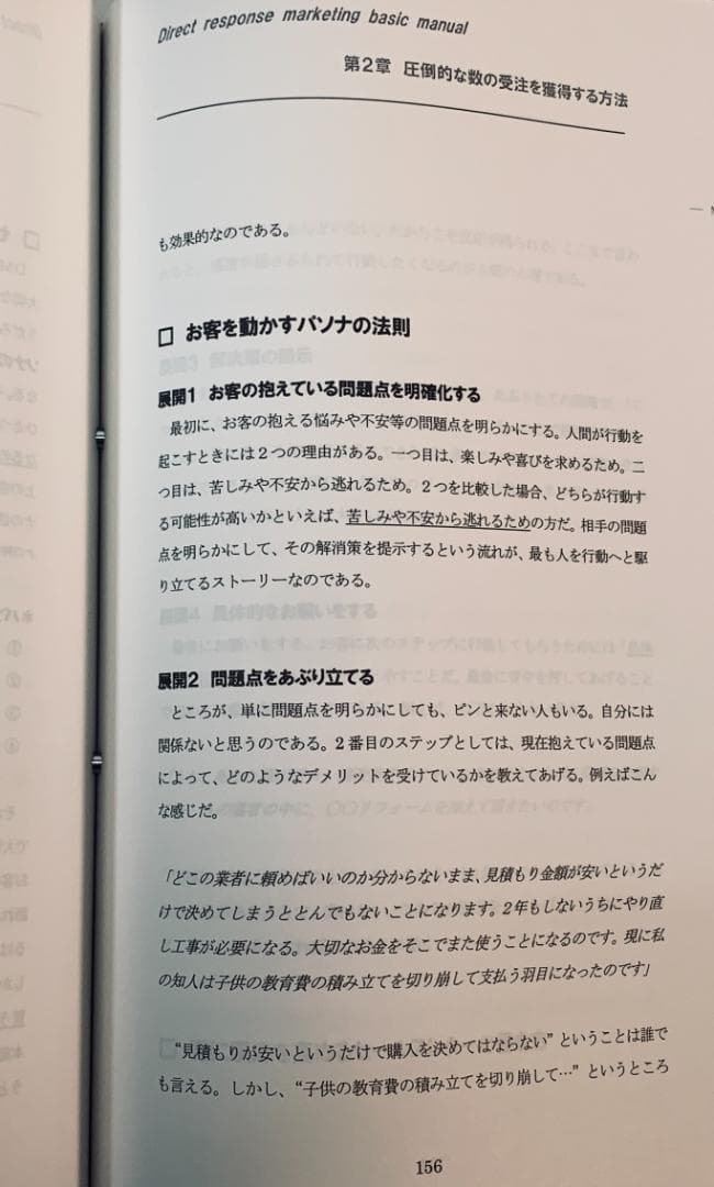 DRM Direct Response Marketing 基本マニュアル