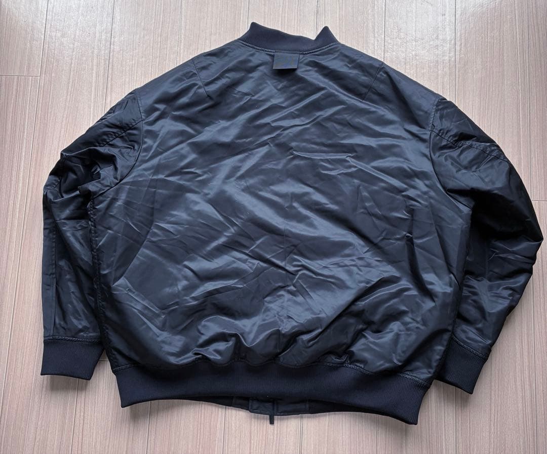 s*i様 UNIQLO +J ハイブリッドダウンオーバーサイズMA-1ブルゾン